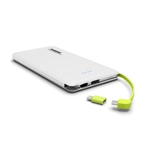 Carregador Portátil Pineng Power Bank 10.000mah com adaptador iPhone,V8