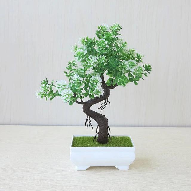 Deixe seu quarto/escritório mais charmoso e organizado comprando essas belas árvores de plástico em bonsai. - LOJA COMPANY FOX