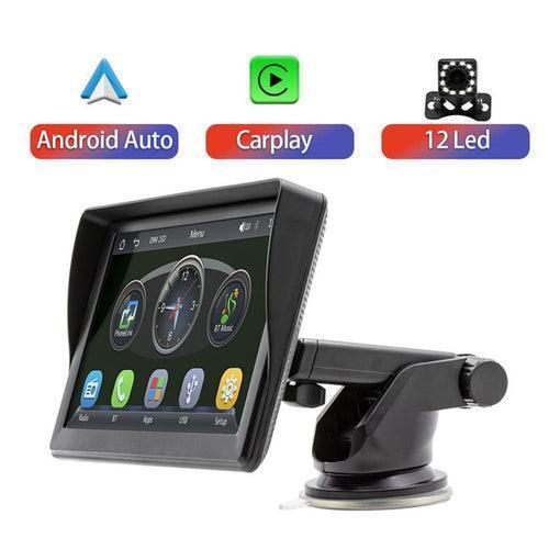 Central Multimídia Universal AndroidAUTO & Apple CarPlay + Câmera de Ré 🎁