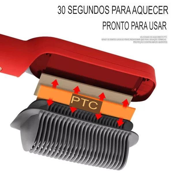 Escova Secadora Alisadora Hair Liss® 6 em 1