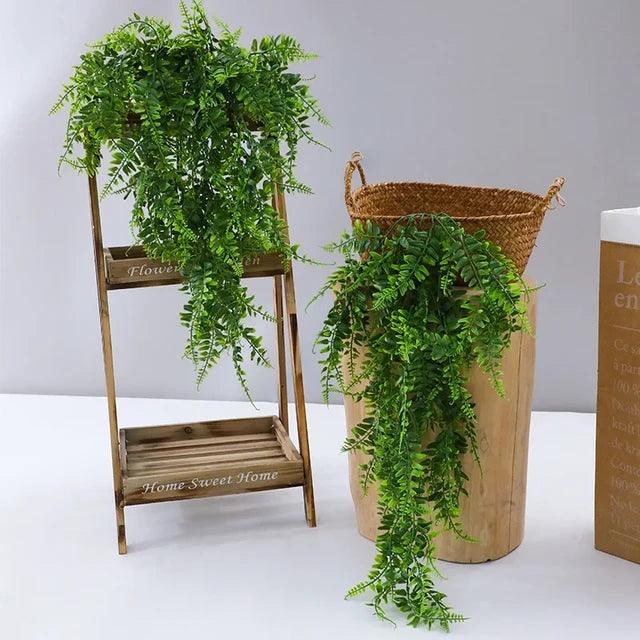 Planta artificial videira para usar como decoração em casa no sentido de trazer armonia e uma conexão ampla com a natureza. - LOJA COMPANY FOX