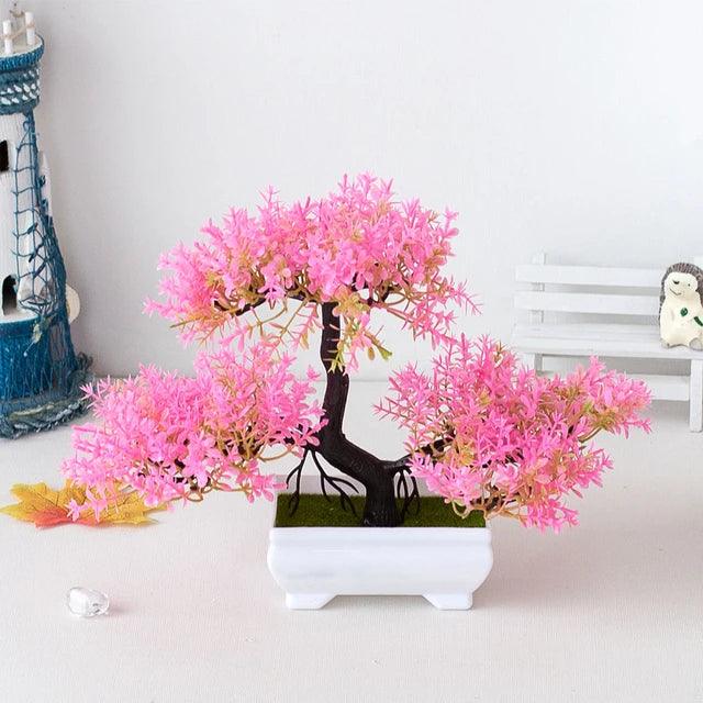Deixe seu quarto/escritório mais charmoso e organizado comprando essas belas árvores de plástico em bonsai. - LOJA COMPANY FOX