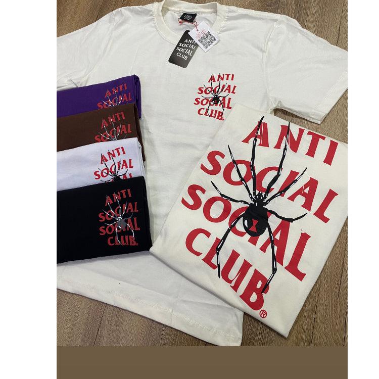 Anti Social Club, camisa casual masculina. - LOJA COMPANY FOX